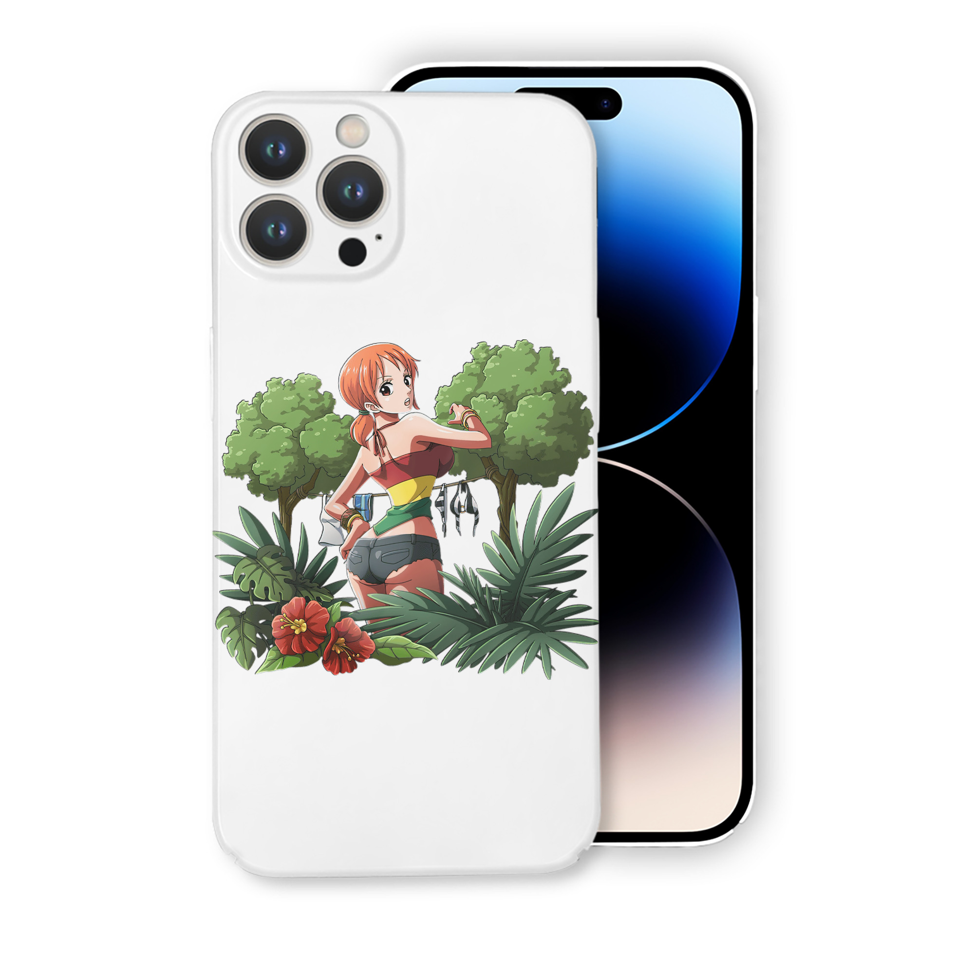 （画像用） ワンピース ナミ ONE PIECE Nami 【iPhone 14シリーズ対応】ハードケース